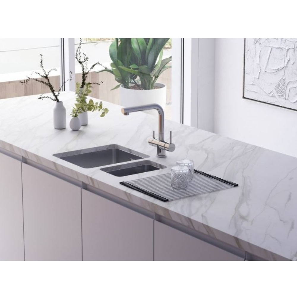 Мойка кухонная Omoikiri Tadzava 38 Хром 4993077 — изображение 3