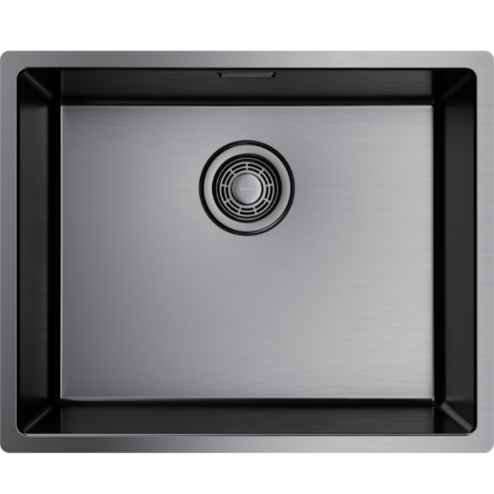 Мойка кухонная Omoikiri Tadzava Ultra 54 Вороненая сталь 4993267