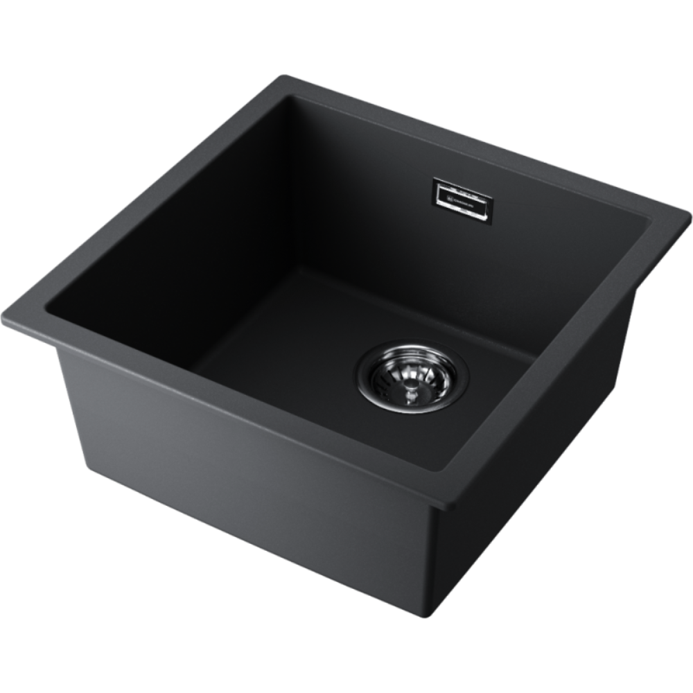 Мойка кухонная Omoikiri Yamakawa 46 Черный матовый 4993302 — изображение 2
