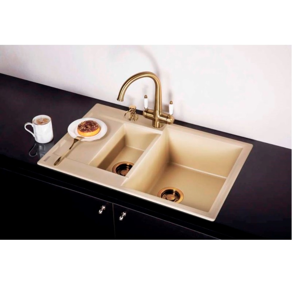 Мойка кухонная Omoikiri Daisen 78 Ваниль 4993328 — изображение 3