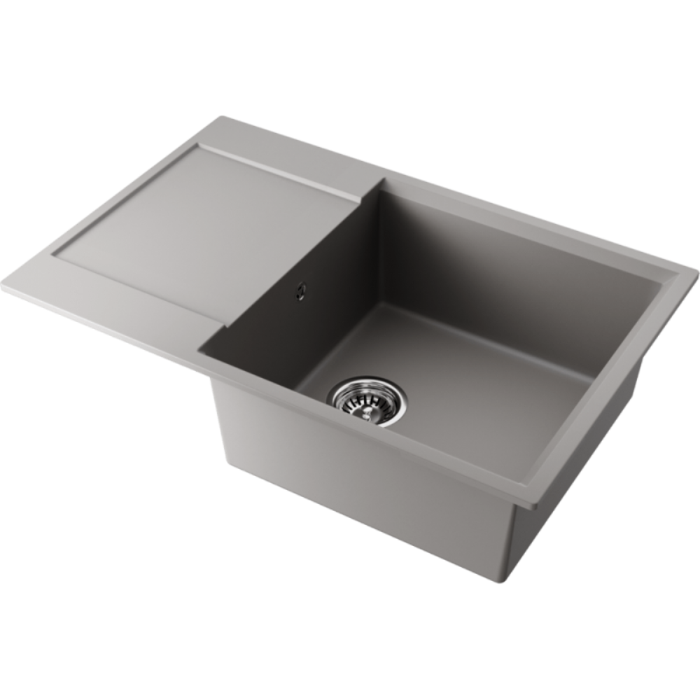 Мойка кухонная Omoikiri Daisen 78 Серый матовый 4993690 — изображение 2