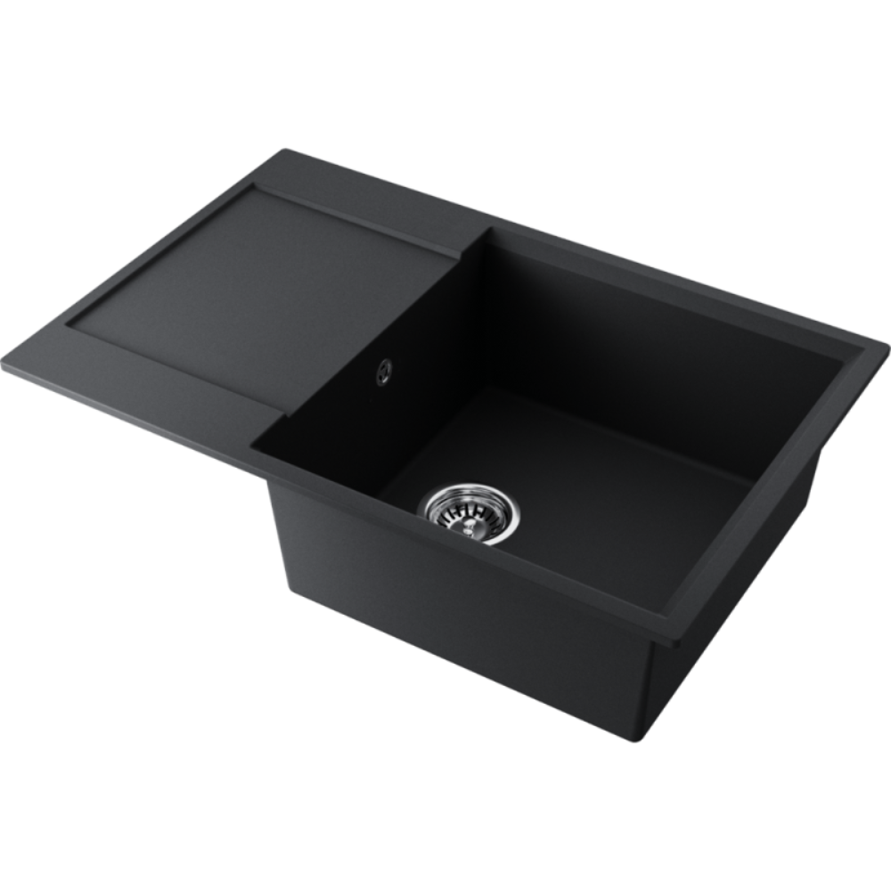 Мойка кухонная Omoikiri Daisen 78 Черный матовый 4993692 — изображение 2