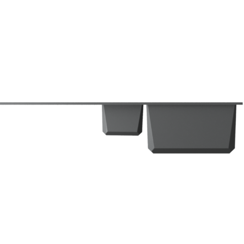 Мойка кухонная Omoikiri Sakaime 100 Платина 4993899 — изображение 3