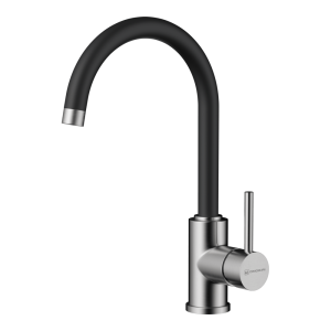 Смеситель для кухни Omoikiri Shinagawa Сталь / Черный 4994252